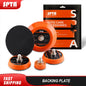 (Vendita singola) SPTA 1/2/3 pollici M6 5/16 "-24 filettatura bordo morbido supporto placcato Pad Hook Loop per trapano orbitale RO Power Tools