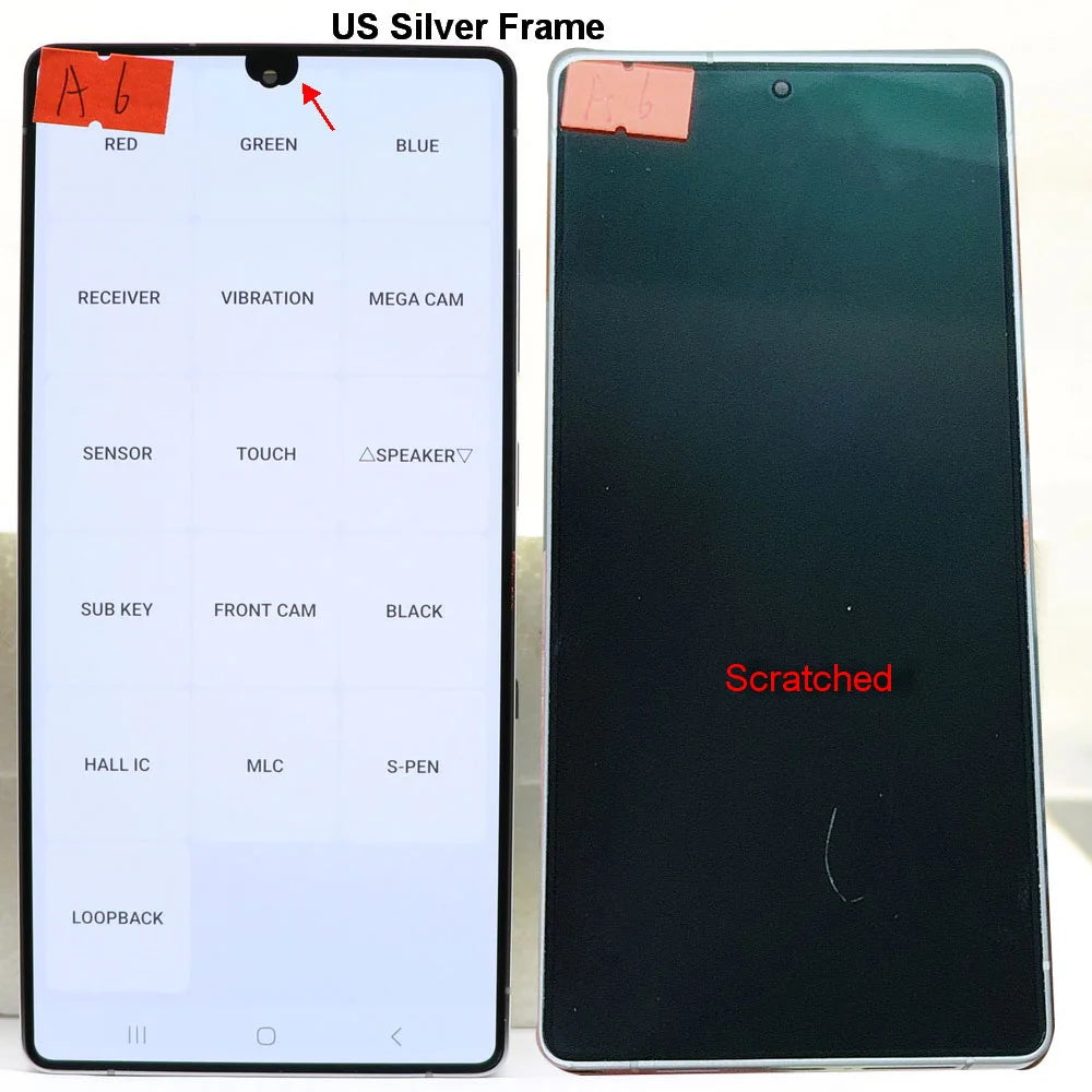 Display SUPER AMOLED S25 Ultra con Difetti per Samsung Galaxy S25 Ultra S938 SM-S938B S938U, Gruppo Schermo LCD e Touch Screen