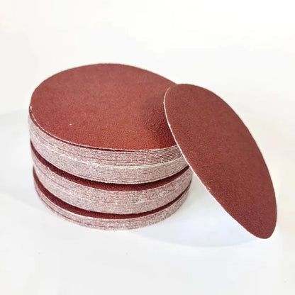 Set di dischi abrasivi con gancio e anello rosso da 5 pollici Set di carta vetrata a secco grana 60-1200 per levigatrice orbitale - Carta vetrata per lucidatura automatica in legno e metallo