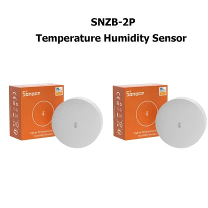 SONOFF SNZB-02P SNZB 02P Sensore Zigbee di temperatura e umidità Sonoff Zigbee Bridge per EWeLink APP Alexa Home Assistant