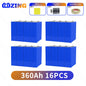 Magazzino UE 360Ah LiFePO4 Batteria 3.2V agli ioni di litio LFP Akku Cell FAI DA TE RV Barca Nave Carrelli da golf Energia solare Sistema di accumulo di energia domestica