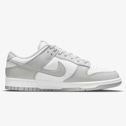 Nike Dunk Retro "Grey Fog", scarpe da ginnastica basse in stile retrò, modello da uomo, grigio e bianco, DD1391-103.