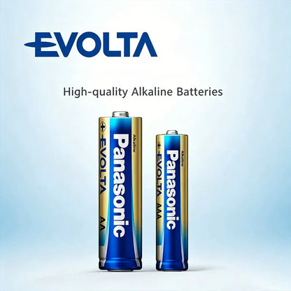 Batterie alcaline Panasonic 1,5 V AA AAA per serrature intelligenti, LR6 LR03, da 4 a 40 pezzi, durata 10 anni, antigoccia, alta durata