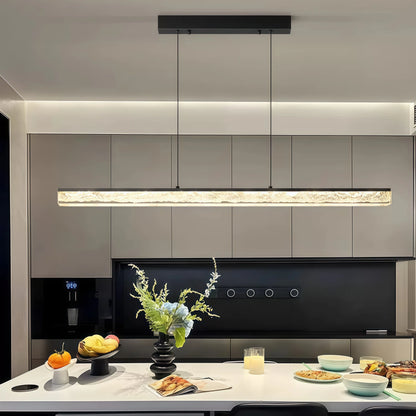Lampadario a Soffitto Minimalista, Lampada a Sospensione di Lusso per la Casa, Luce Pendente in Acrilico con Telecomando e Dimmer, Lampada da Soffitto