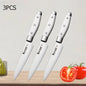 WXCOO Coltello da Sbucciatura da 5 Pollici, Utensile da Cucina per Frutta e Verdura, Coltello Multiuso in Acciaio Inossidabile per Frutta e Cucina