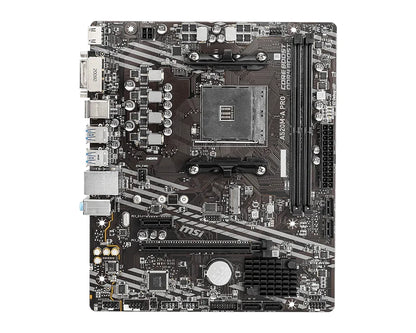 Scheda madre MSI A520M-A PRO A520M Socket AM4 2x DDR4 64GB M.2 Micro-ATX supporta processori Ryzen 5700X 5600G 5300G 4500 3500 3900