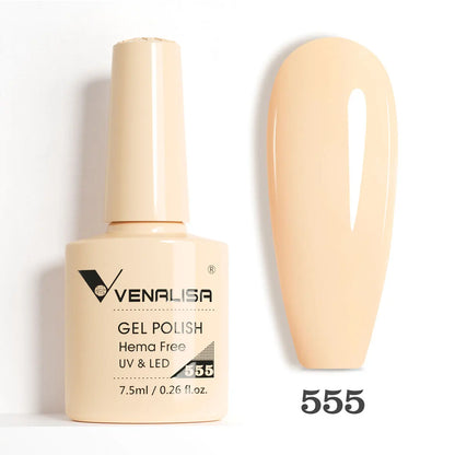 VENALISA Smalto gel per unghie da 7,5 ml Sparkle Glitter Diamante Brillante Colori estivi Semi permanente Soak off Vernice gel per unghie UV LED