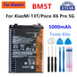 Batteria BN4A BN5W BN5Y BN6C BN71 BM68 BM5R BM5T BN5V BP59 per Xiaomi Redmi Note 7 14 15 Pro Xiaomi 13T Redmi 12 Poco X6 X7 5G