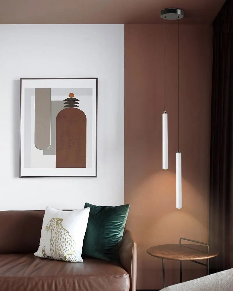 Lampade a Sospensione LED Moderne, Illuminazione per Isola Cucina, Luci Regolabili in Altezza, Lampadari per Camera da Letto e Soggiorno
