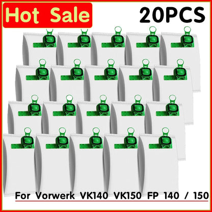 Kit sacchetto per la polvere compatibile per Vorwerk Kobold VK140 VK150 FP140 FP150 sacchetto per aspirapolvere accessori filtri pezzi di ricambio