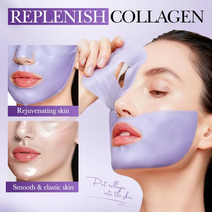 5 pz BIOAQUA Retinolo Collagene Anti-Rughe Maschere Per Il Viso Idratante Sbiancamento Anti-Aging Maschera Per Il Viso Maschere Al Collagene Cura Della Pelle