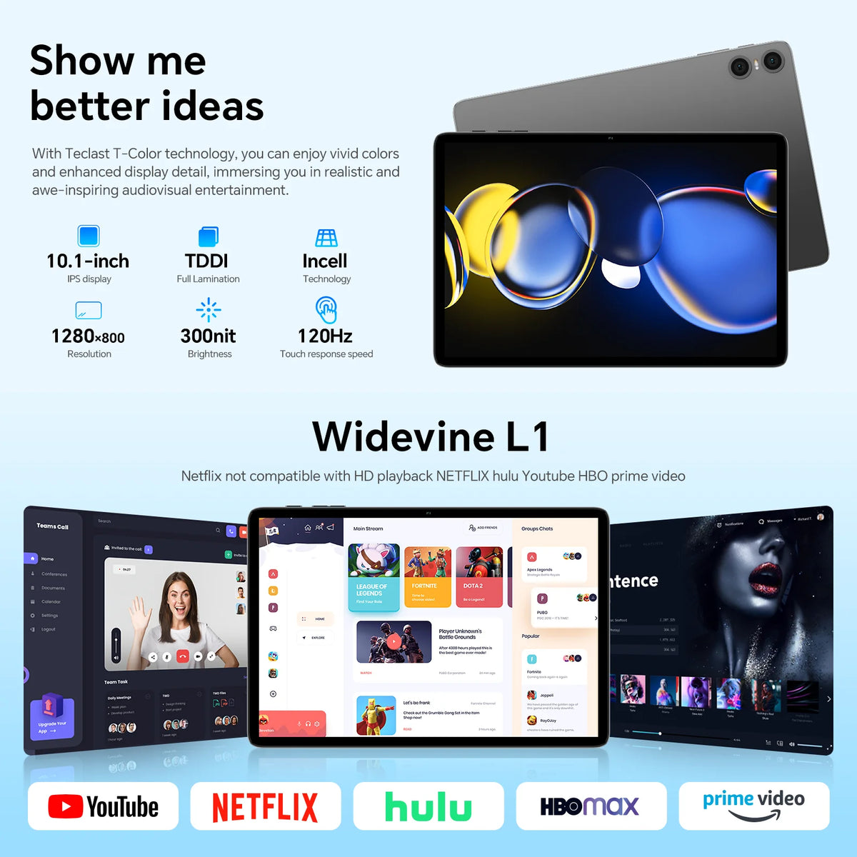 Teclast P30T Set Tablet Android 10.1" con CPU Unisoc 8-core Gemini AI, 16GB RAM (3GB+13GB Espandibili), 128GB ROM, Batteria 6000mAh, Tastiera/Custodia/Mouse/Stilo/Auricolari/Supporto