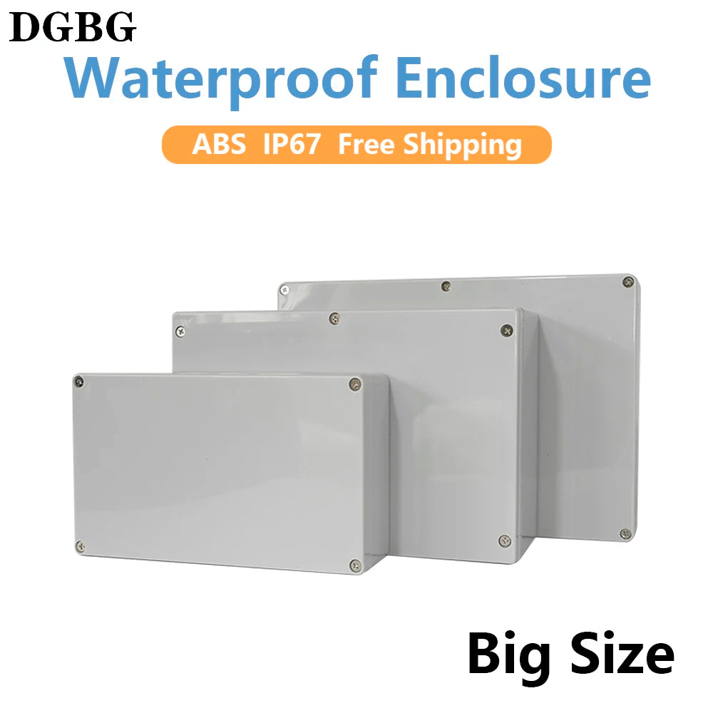 Scatola di giunzione in plastica ABS serie F Cavo a vite Scatola di giunzione impermeabile personalizzata Custodia per scatola di giunzione elettrica esterna Ip66