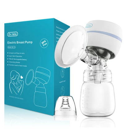 MAMIJOY Tiralatte elettrico portatile USB ricaricabile Silenzioso Estrattore di latte portatile Mungitore automatico Comfort Allattamento al seno
