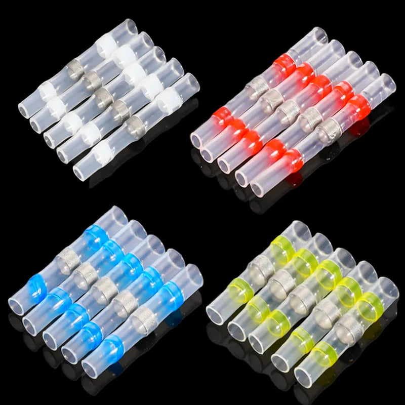 Terminale termorestringente ad anello di saldatura, impermeabile IP67, tubo termorestringente per collegamento apparecchiature elettriche, terminale connettore cavo