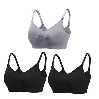 3 Pz/lotto Maternità Reggiseni Allattamento Cotone Allattamento Al Seno Donne Incinte Gravidanza Biancheria Intima Allattamento Al Seno Reggiseno Abbigliamento Lactancia