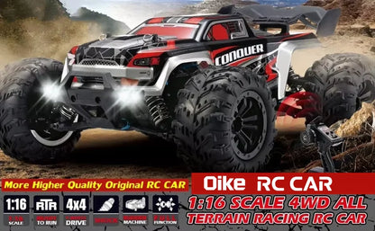 Auto radiocomandata Oike 4WD, fuoristrada 4x4, buggy ad alta velocità, camion super brushless, 50 o 80 km/h, auto da corsa con drift veloce, giocattolo, regalo