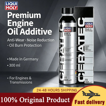 Liqui Moly Cera Tec 20988 Additivo Ceramico Anti-Usura per Trattamento Olio Motore Diesel, Riduce Attrito e Usura