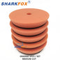 Kit di spugne lucidanti Sharkfox da 5 pollici (125 mm)/6 pollici (150 mm) per lucidatrice per auto, disco lucidante in schiuma.