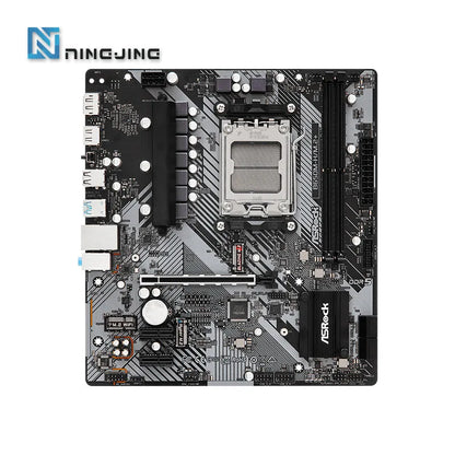 ASROCK B650M-H/M.2+ Nuova scheda madre, AM5, LGA 1718, AMD B650, Micro ATX, DDR5, PCIe 4.0 M.2, LAN, 6+1+1 Fasi di alimentazione
