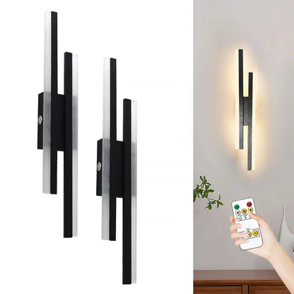 Lampade da Parete a Batteria da 5200mAh, Senza Fili, Ricaricabili, LED per Quadri, Interruttore Touch, Dimmerabili, 3CCT, USB, Telecomando
