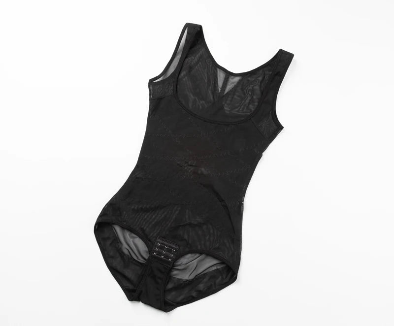 Mesh Shapewear Body per le donne Tummy Control vita Trainer Butt Lifter mutandine dimagrante Body Shaper Open Bust Underwear 2024