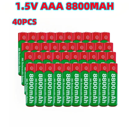 NUOVA batteria ricaricabile da 8800 mAh Batteria di alcalinità AAA Batteria AAA da 1,5 V per orologi Mouse Computer Giocattoli così via
