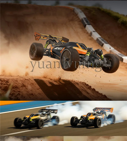 Storm Raider 1/10 Buggy RC da Corsa Fuoristrada 4WD Brushless, Auto Radiocomandata 2.4GHz, Modellino Giocattolo per Adulti e Bambini