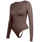 Body a maniche lunghe Perizoma Shapewear Donna New Slim Tummy Control Intimo Pancia Sottoseno Corsetto Abbigliamento femminile Autunno