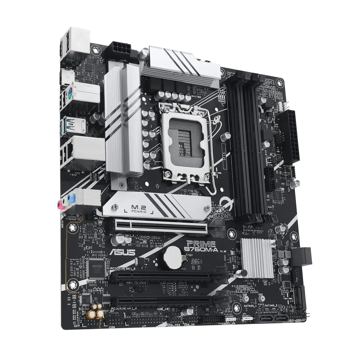 Scheda madre ASUS PRIME B760M-A Intel B760 LGA1700 DDR5 128GB M.2 mATX supporta CPU I9-14900 i9-13900 i5-12600 i9-12900