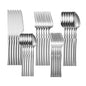 Set di posate in acciaio inossidabile da 30/40/60 pezzi, coltello, forchetta, cucchiaio da caffè, stoviglie, lavabili in lavastoviglie