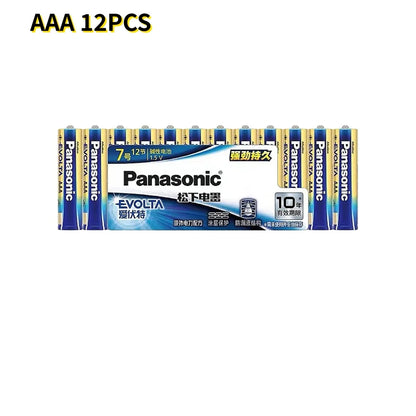 Panasonic 1.5V AAA # Batteria Alcalina a Lunga Durata per Serrature Intelligenti, Telecomandi TV e Condizionatori d'Aria, 4‑96 Pezzi