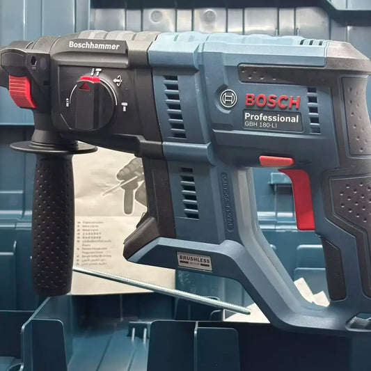 BOSCH GBH180‑LI 18V Martello Perforatore Rotativo Brushless SDS‑Plus Multifunzione Senza Fili per Calcestruzzo