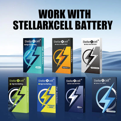 Batteria per iPhone, per iPhone 13, 13 Pro, 13 Mini, 13 Pro Max, Batteria di Capacità Standard, Batteria di Qualità Standard, Sostituzione Batteria iPhone con Strumenti Gratuiti, 0 Cicli, Visualizza 100% di Salute della Bat