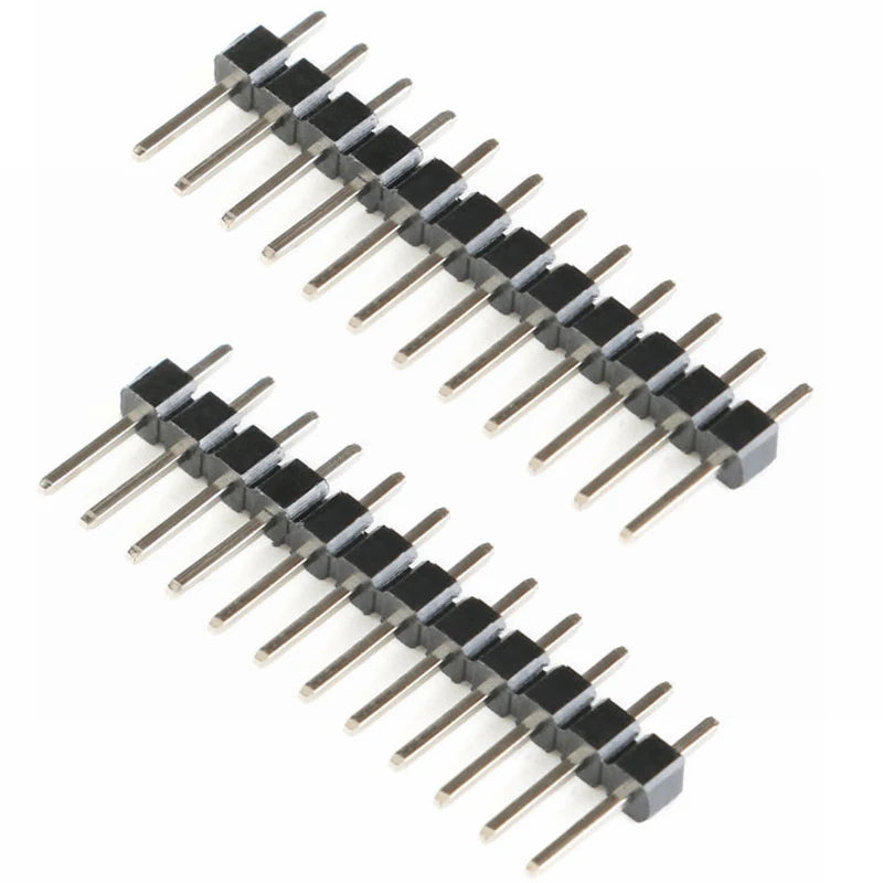 Connettore a pin singolo da 2,54 mm per scheda PCB con pin header da 2/3/4/5/6/8/10/12/20/40 pin per Arduino