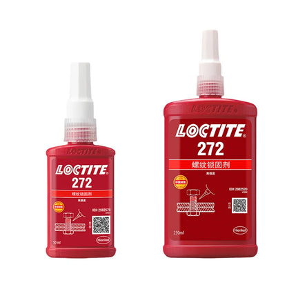 100% originale Loctite 272 Frenafiletti Vite Colla Rossa Colla anaerobica ad alta resistenza Fissatore per viti 50ml/250ml