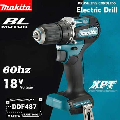 2026 Makita DDF487 Trapano Avvitatore Elettrico a Batteria Brushless 18V per Sistema di Batterie Makita 18V