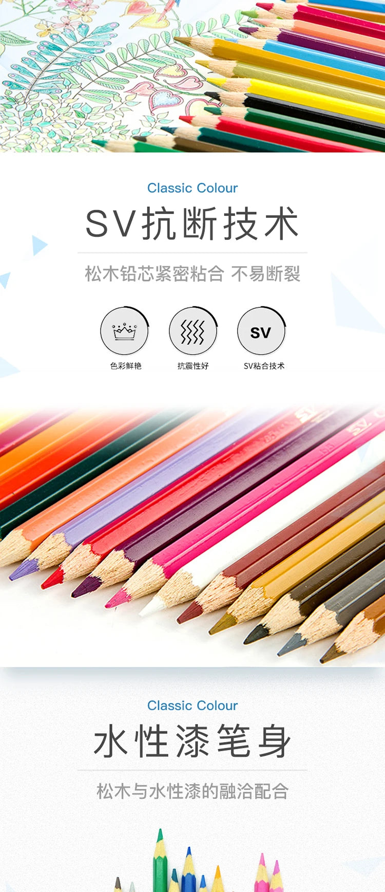12 pezzi/scatola Faber Castell Matita colorata oleosa Disegno Schizzo Matita Materiale scolastico per materiale artistico per studenti