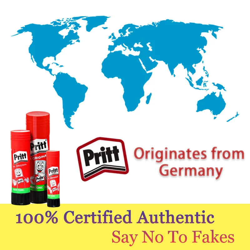 Colla in stick Pritt originale, atossica, lavabile, sicura per bambini, per arti e mestieri