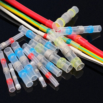Terminale termorestringente ad anello di saldatura, impermeabile IP67, tubo termorestringente per collegamento apparecchiature elettriche, terminale connettore cavo