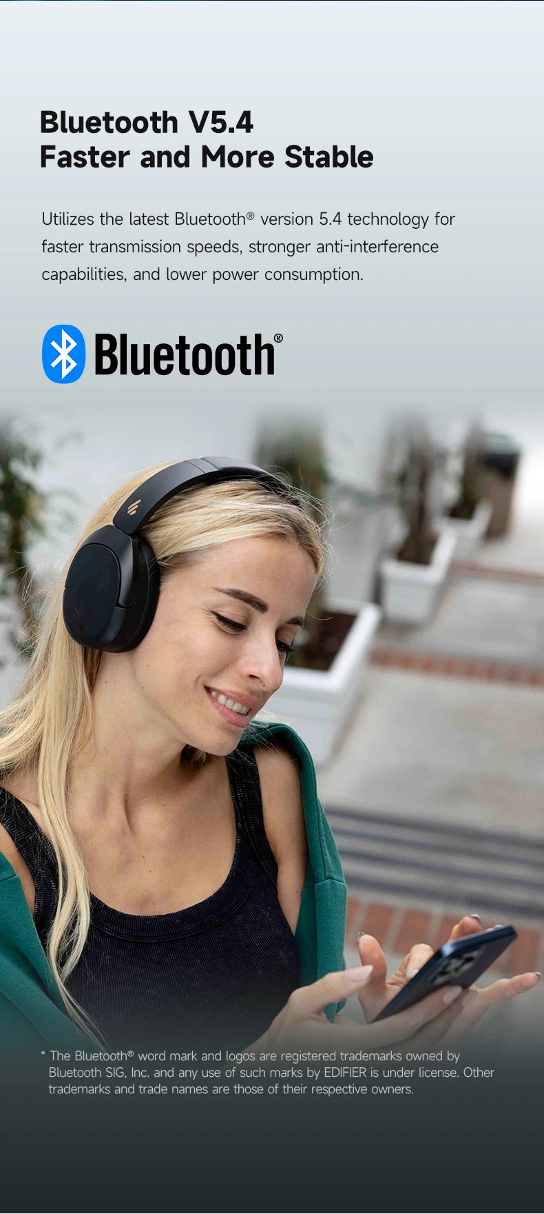 Cuffie Wireless Over-Ear EDIFIER W830NB - ANC -45dB, Hi-Res LDAC, Bluetooth 5.4, 94 Ore di Riproduzione, Ricarica Rapida, Pieghevoli, Chiamate Multipoint AI, App ConneX