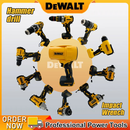 DEWALT Smerigliatrice Angolare a Batteria Brushless, Troncatrice, Avvitatore Elettrico, Pompa ad Aria Elettrica, Aspirapolvere, Sega Alternativa, Utensili Elettrici Multifunzione
