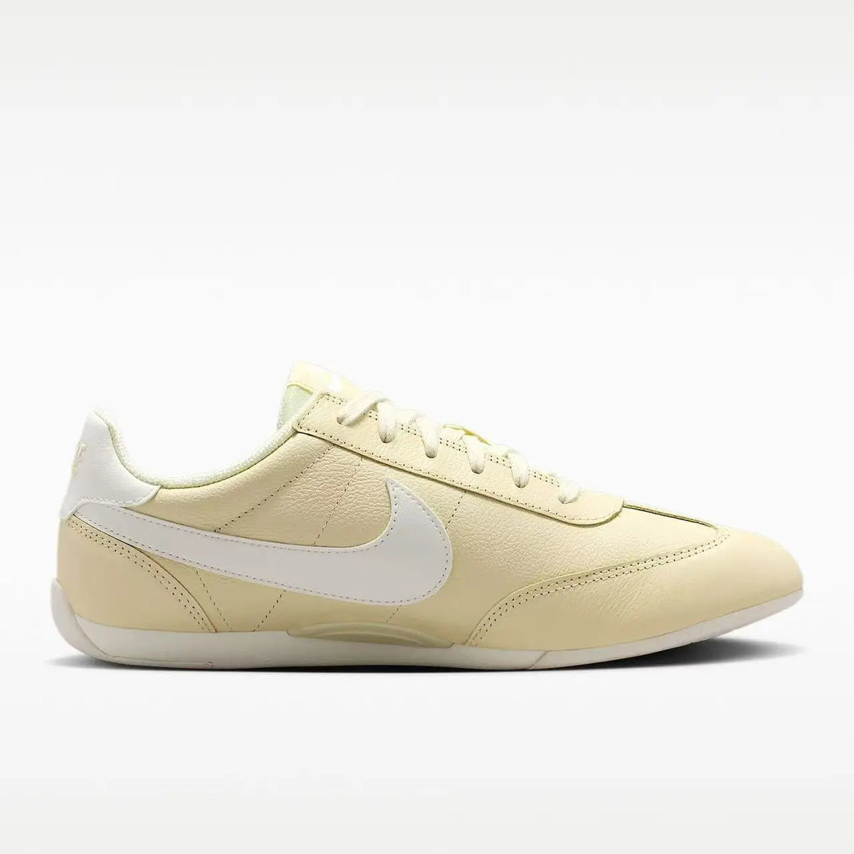 Nike beige vintage casual con delicato motivo litchi, piccolo Swoosh bianco, scarpe basse semplici, versatili e di tendenza HQ1625-500