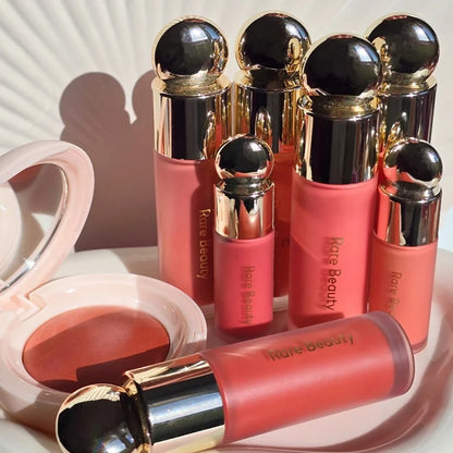 Bronzer Liquido Originale Rare Beauty Silky Serene Mellow, Ombretto Naturale per Contorno Viso, Effetto Specchio Duraturo