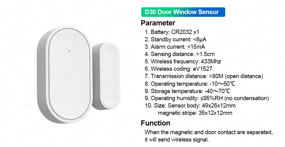 KERUI 2G WIFI GSM Sistema di Allarme Domestico Set Touch Screen da 4.3 pollici Sistema di Allarme di Sicurezza Tuya Smart App Alexa per la Casa Antifurto
