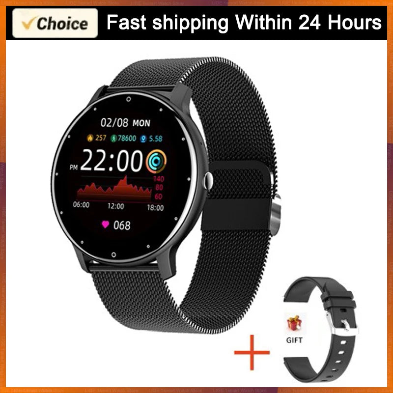 LIGE 2026 Smart Watch donna uomo donna regalo Sport Fitness uomo orologi cardiofrequenzimetro Smartwatch impermeabile per Android IOS