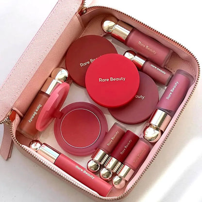 Blush in Crema Hot Rare Beauty, Fard Effetto Purè di Patate, Tinta per Guance Leggera e Duratura, Multiuso, Regalo di Bellezza per Donne, Trucco per Feste