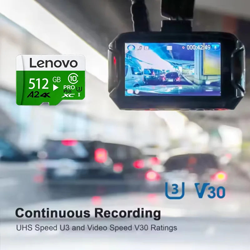 Scheda di Memoria Lenovo ad Alta Velocità 1024GB 512GB 128GB Classe 10 A2 Micro TF SD Card 256GB Spedizione Diretta per Action Camera Gopro