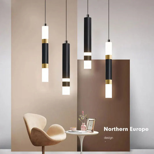 Lampade a Sospensione Moderne a LED, Lampadari per Camera da Letto, Illuminazione a Sospensione LED per Corridoio e Casa