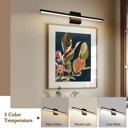 Lampada da parete ricaricabile con batteria da 6000 mAh, ideale per illuminare quadri, con interruttore dimmerabile e telecomando, lampade da parete senza fili.
